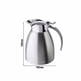 Pichet isotherme ADVANCED – inox – 0,3 litre – ouverture à une main