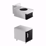 Induktionswok - 3,5 kW - inkl. Unterbau mit 1 Tür