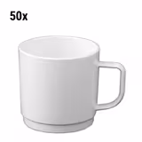 (50 stuks) Theekop - 200ml - Wit