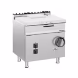 Elektrisk stekgryta - 60 l - 9 kW - manuell tippning (handratt) och vattenanslutning - 700-serien