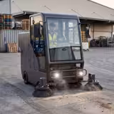 Kehrmaschine mit Kabine - 13.750m²/h - Kehrbreite 2000mm - inkl. Hochdruckreiniger & Kameras