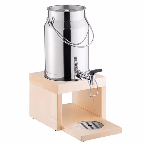 Milk dispenser - BRIDGE - 5 liters - incl. cooling element in stand & touchless adapter