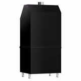 Gasgrill BERLIN - 960mm - Gietijzeren rooster - Staand model - Zwart