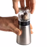PEUGEOT | DAMAN - Nutmeg mill - Stainless steel/acrylic - Height: 150mm