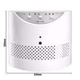 Purificateur d’air – 3 niveaux de puissance – avec fonction minuterie et télécommande – env. 28 m²
