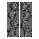 Plates for tartlet machine TMOPH - tartlet mould: 4x taiyaki fish
