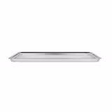 Serving Tray - Stainless Steel - with Rim - 820x270x40mm