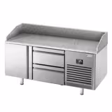 Commercial Pizza Prep Counter - Granite Top PREMIUM PLUS - 1490x700mm - with 1 doors & 2 drawers
