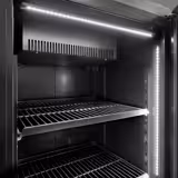 Commercial Beverage Display Fridge – 560 Litres – Frameless Design – Single Glass Door with Coloured LED Lighting