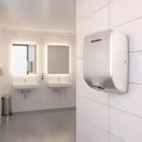 Uscător de mâini cu senzor - oțel inoxidabil mat