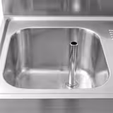 Commercial Sink Cabinet ECO - 1200x700mm - 1 bowl left-hand - 3 drawers