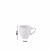 (6 Stück) WMF | BALANCE - Espresso-Tasse - 90ml
