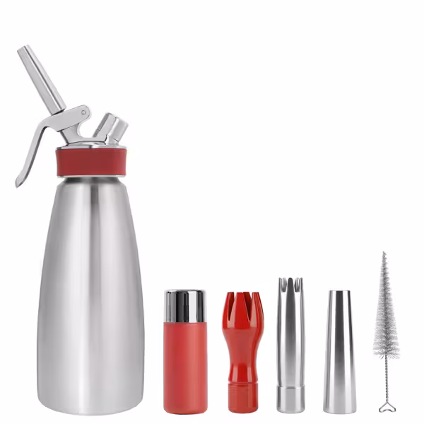ISI | Gourmet Whip - room dispenser - 0.5 liter - roestvrij staal