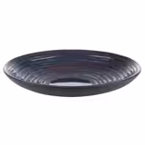 (6 pcs) LOOPS | Deep Plate - Melamine - Ø255mm - Blue/Grey