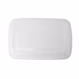 (300 unid.) Tampas reutilizáveis - polipropileno - rectangulares - transparentes - para MS1000REGBS & MS700RGBS