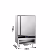 Snelkoeler/snelvriezer - 10x GN 1/1 - ook voor EN 600x400