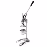 Heavy Duty Lever Citrus Press - Ergonomic Handle(s) - with 3 Perforated Plates - Stainless Steel - Aluminium