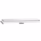 Étagère intermédiaire - 2000 x 563 mm - compatible avec tables de travail ATK206 & ATK206A