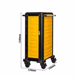 Heated Banqueting Trolley - heated - 19x GN 1/1