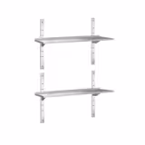 Étagère murale PREMIUM - 1400 x 300 mm - avec 2 niveaux