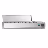 Vetrina Refrigerata Porta Ingredienti / Vetrina Gastronorm ECO - 1600x335mm - 7x GN 1/4