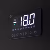 Armario congelador de acero inoxidable ECO - 2100L - con 3 puertas de acero inoxidable - ventilado; R290; cerradura con llave; ruedas; AISI 430