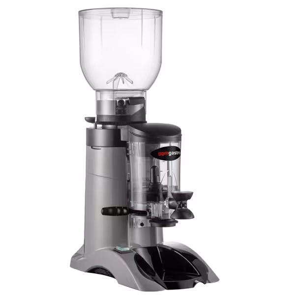 Commercial Coffee Grinder - 2kg - 63dB - with Dispenser (Doser) - Grey