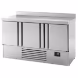 Koelwerkbank PREMIUM PLUS - 1460x700mm - 335 liter - met 3 deuren - opstand