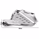 (6 pieces) Lemon press - stainless steel