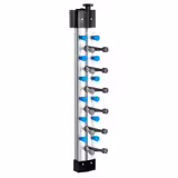 Colonna portapiatti da parete - fino a 6 piatti - Ø 16-32cm - Altezza: 575mm