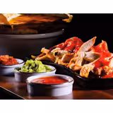 Set de service Fajita - 6 pièces - Poêle en fonte en forme de haricot
