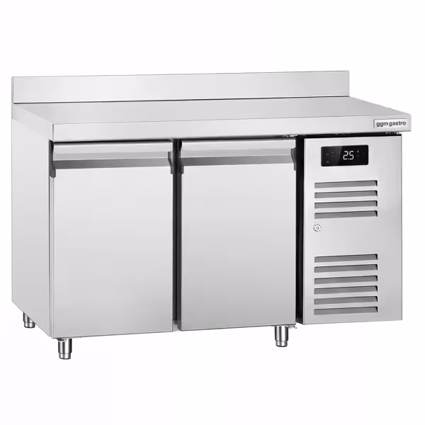 Kylbänk ECO - 1360x700 mm - 282 l - 2 dörrar - hög bakkant