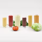 (6 stuks) FIFO knijpfles FIFO - met siliconenmembraan - medium - 946ml - met schroefdop & afsluitdop - wit