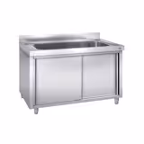Szafka ze zlewem do mycia garnków  - 1400x700mm - z 1 zlewem