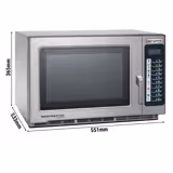 Micro-ondes automatique – 34 litres – 1,8 kW – Numérique