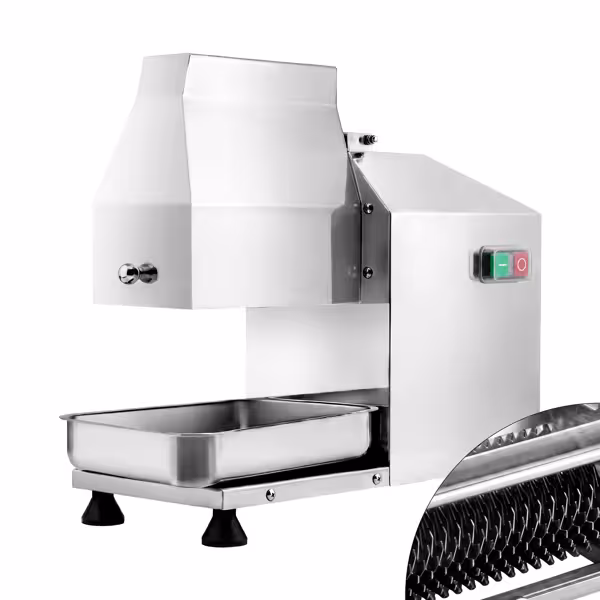 Electric Meat Tenderiser Machine - stainless steel - Max. cutting width 180mm - 205x465mm - 350W