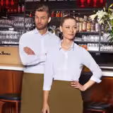 (6 pièces) KARLOWSKY | Tablier de bistrot Basic - Camel