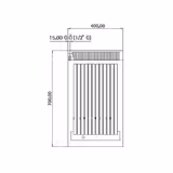 Griglia a pietra lavica a gas - 5,5kW