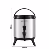 Milk Dispenser - 14 Litres - Insulated - Stainless steel