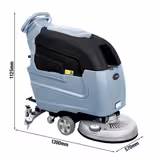 Commercial Walk-Behind Scrubber Dryer - Work Rate 2650 m²/h - Scrub Width 510mm - Tanks 62L/67L - incl. charging cable