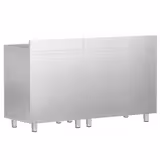 Armoire de travail pour machine à café filtre - 1800x600mm - avec dosseret - 4 tiroirs, 2 portes battantes