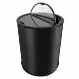 Party Cooler / Ice Bucket – 87 Litres – Glass Lid with Handle & Swivel Castors