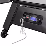 Commercial Smoking Oven - Digital - with 4 Shelves - on Castors - Black