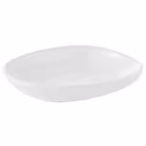 (20 pcs) MINI - Assiette - Mélamine - 105x85mm - Blanc