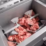 Elektryczna mieszałka do mięsa - 100kg - 194,4kg - 2,2kW - zmiana kierunku obrotów - uchylna