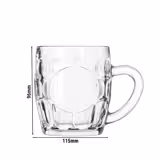 (6 pcs) Beer mug - BEER SPECIALS - 290 ml - Clear