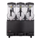 Slushmachine - 3x 12 liter - 1,08 kW - Digitaal - Tritan tank - Zwart