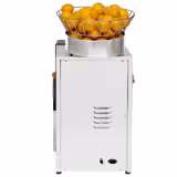 Commercial Electric Orange Juicer - with Automatic fruit feed & Drain tap - Silver
