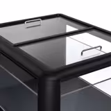 Bac réfrigéré à boissons PROFESSIONNEL - 772x833mm - 87 L - Avec couvercle(s) coulissant(s) en verre