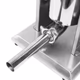 Manueller Wurstfüller & Churro-Maschine  - 10 Liter - Edelstahl - inkl. 4 Wurstfüller- & 3 Churro-Aufsätze